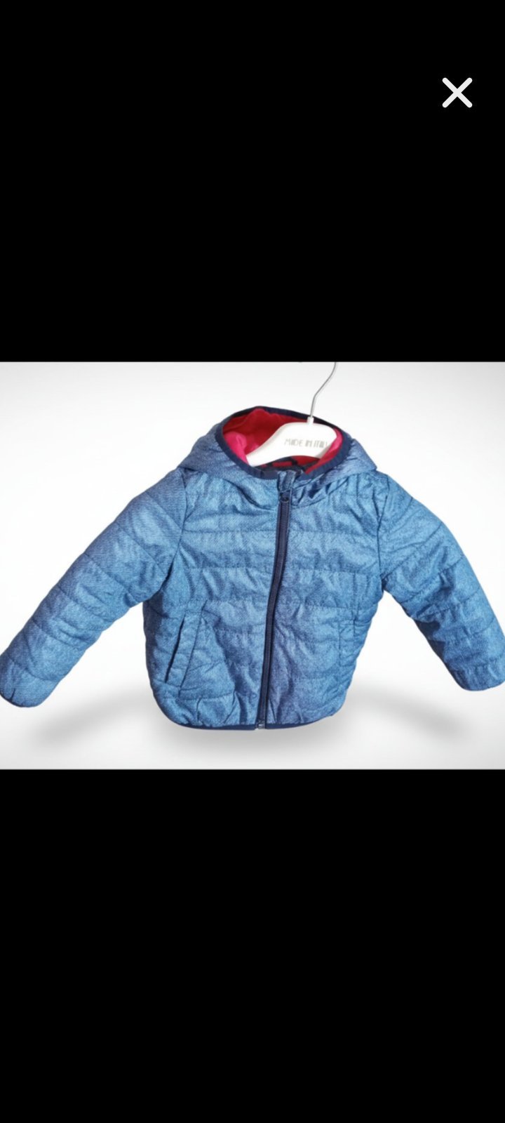 Manteau bleu
