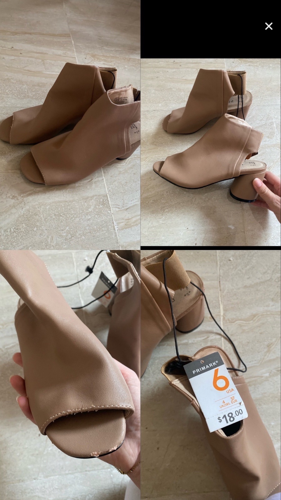 Lot de 2 talon 