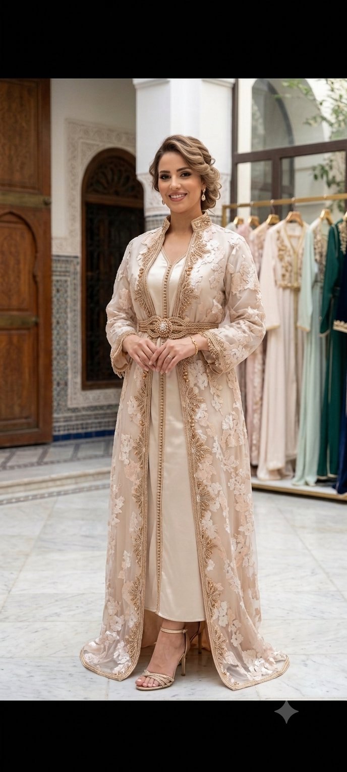 Caftan ma création..