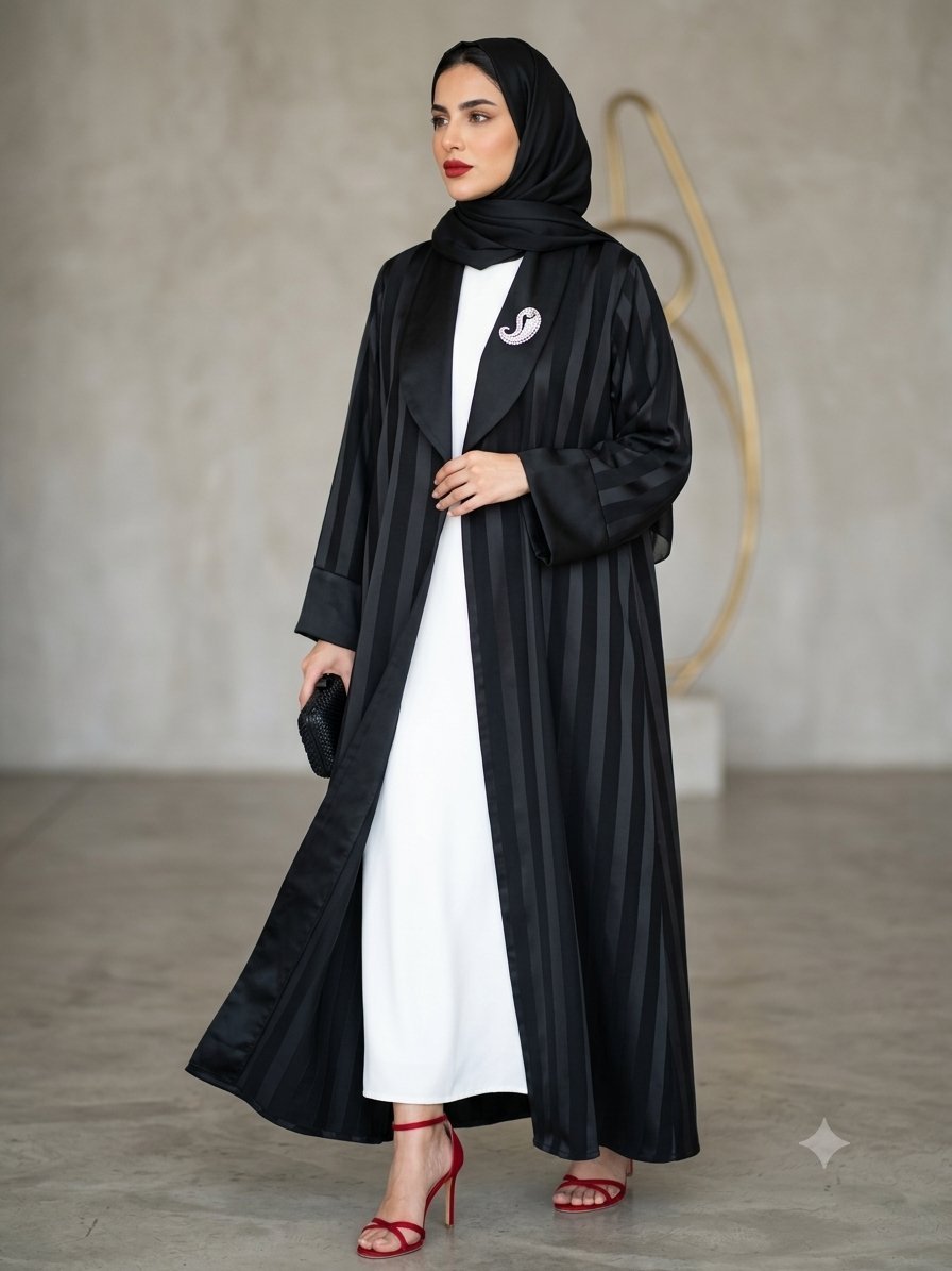 Abeya chic col blazer avec broche 