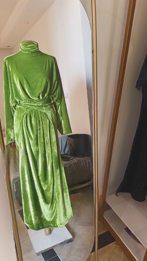 Robe velour 
