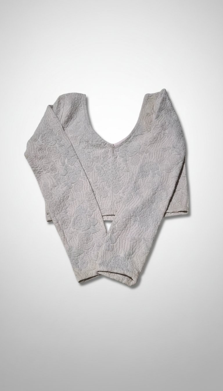 Crop top rose poudré taille s