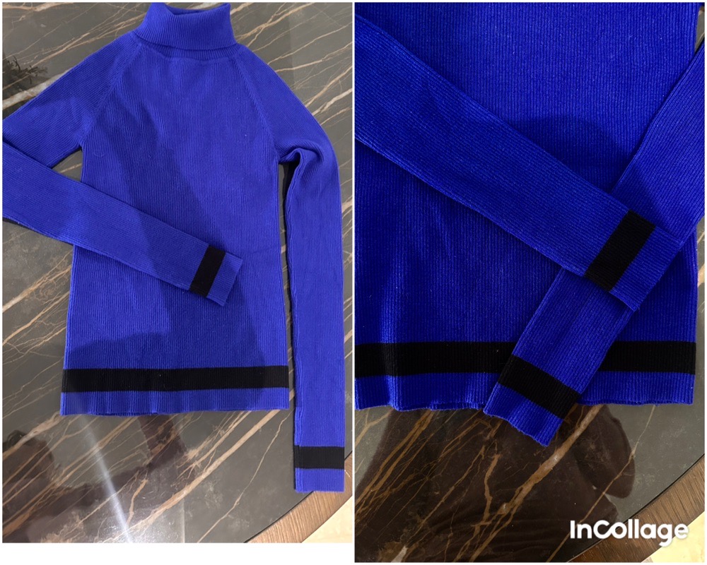 Pull basique col montant 