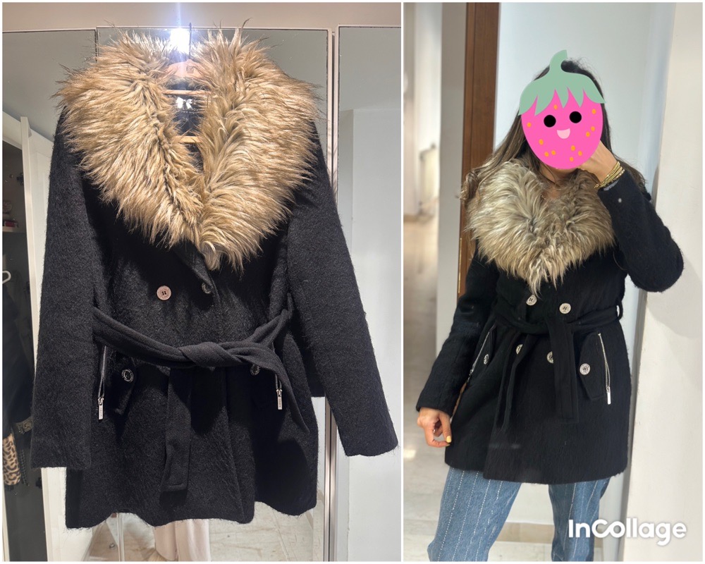 Manteau avec fourrure 