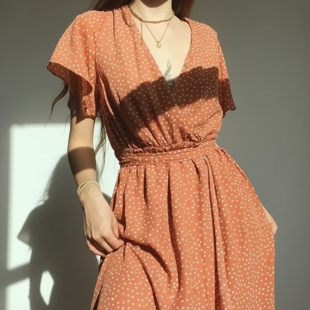 Robe polka dots