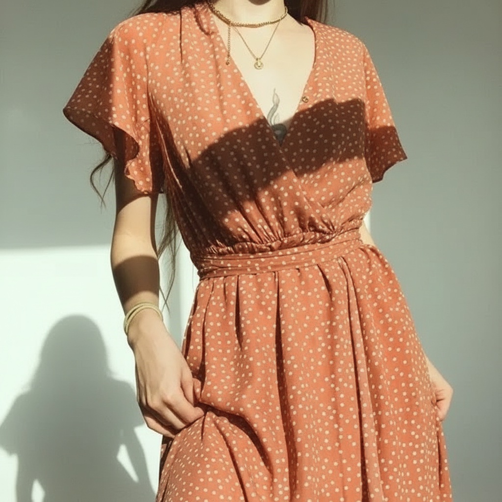 Robe polka dots