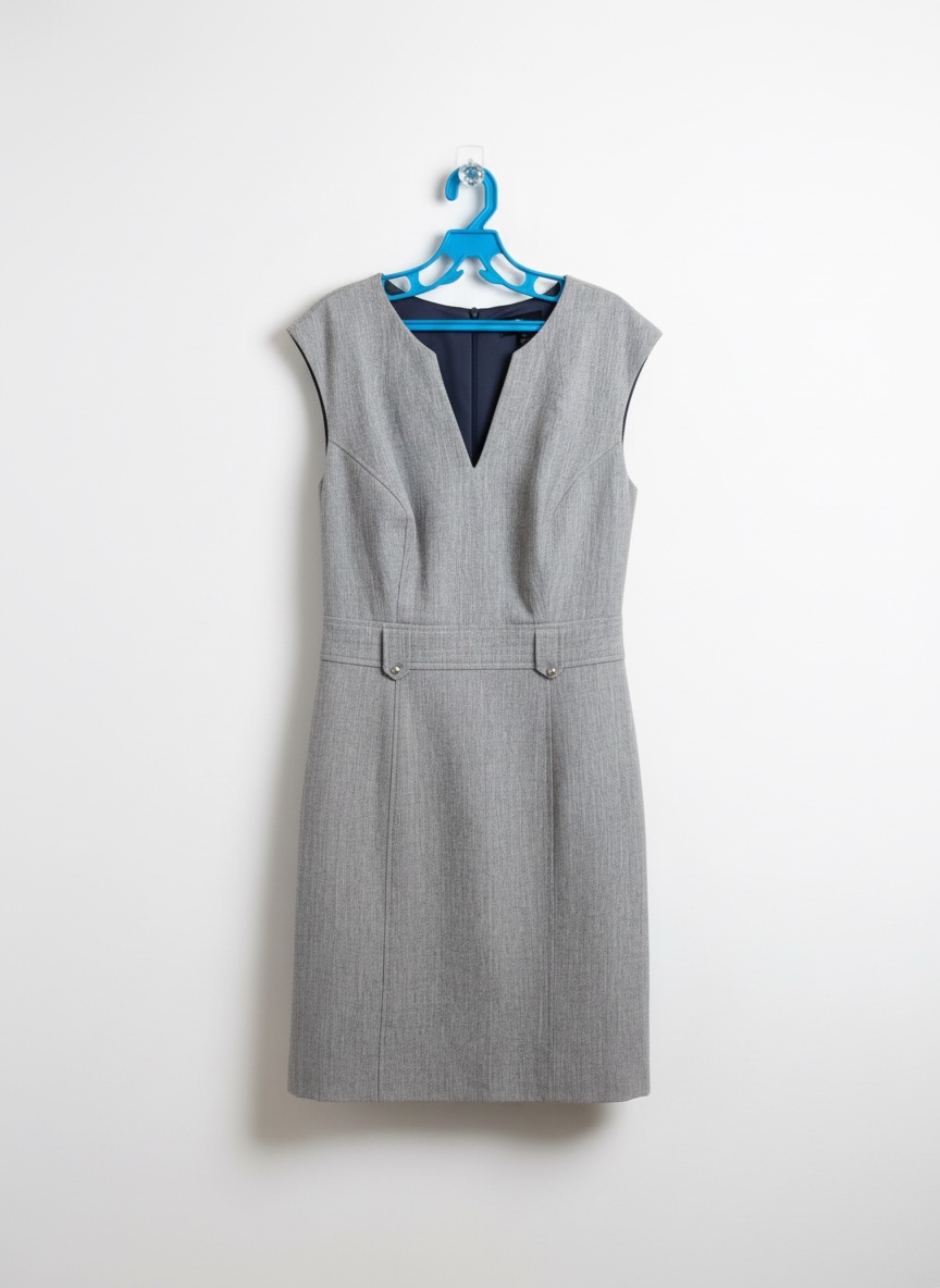 Robe d'hiver grise