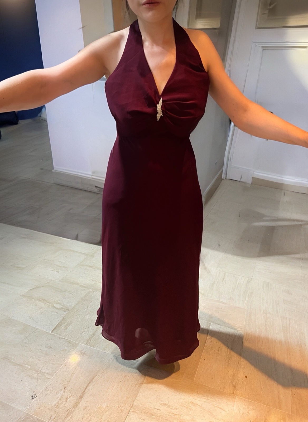 Robe bordeaux