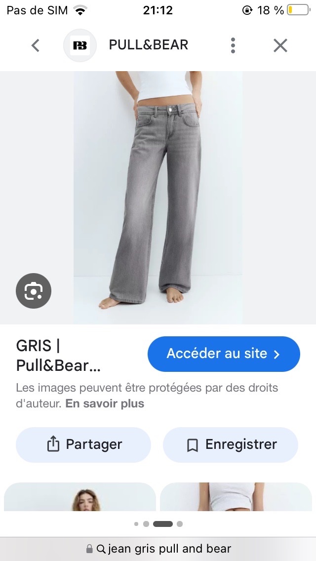 Jean gris 