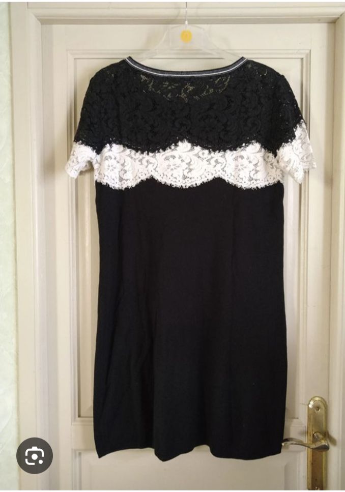Robe soirée droite courte : longueur  1m