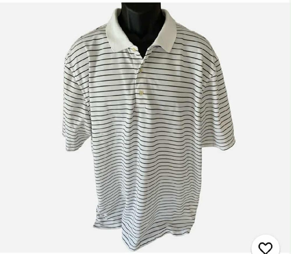 Polo homme rayé noir et blanc-Zen