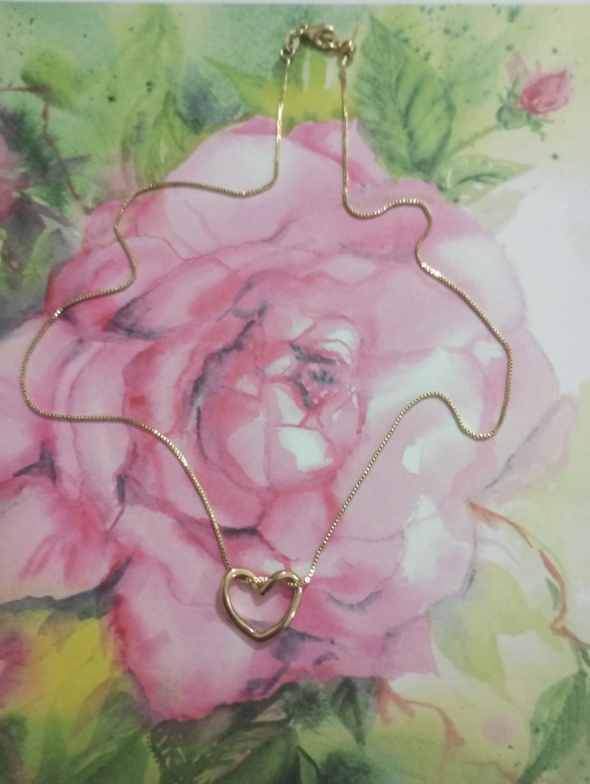 Collier doré 