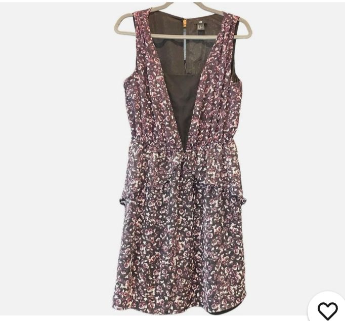 Robe fleurie trés peu porté 