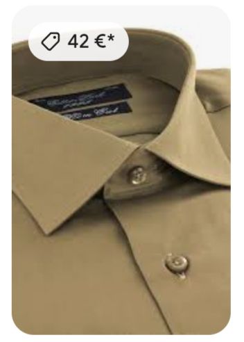 Chemise vert