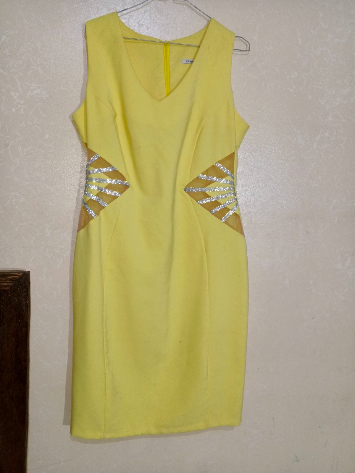 Robe jaune poussin 