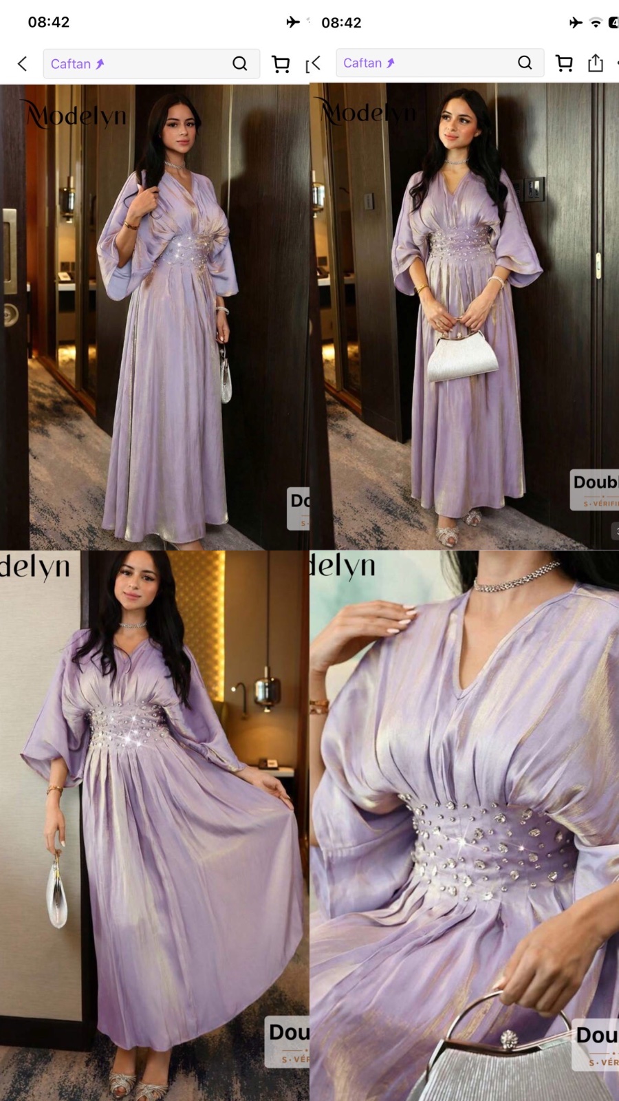 Caftan femme chic taille M 