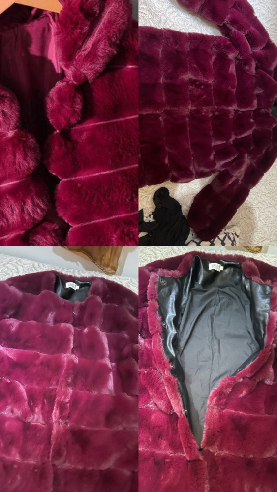 Veste posé fouruure 