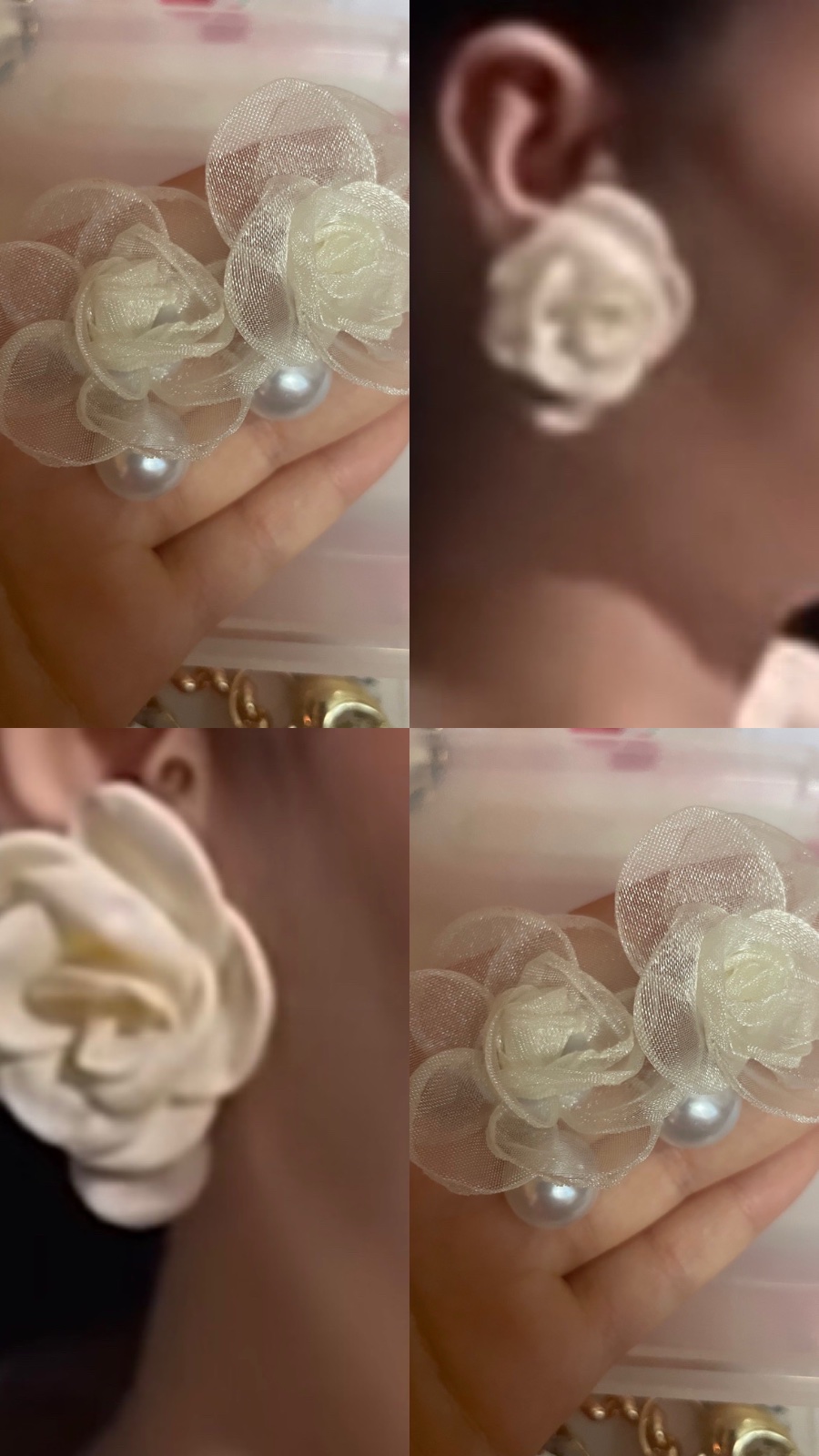 Boucles blanches