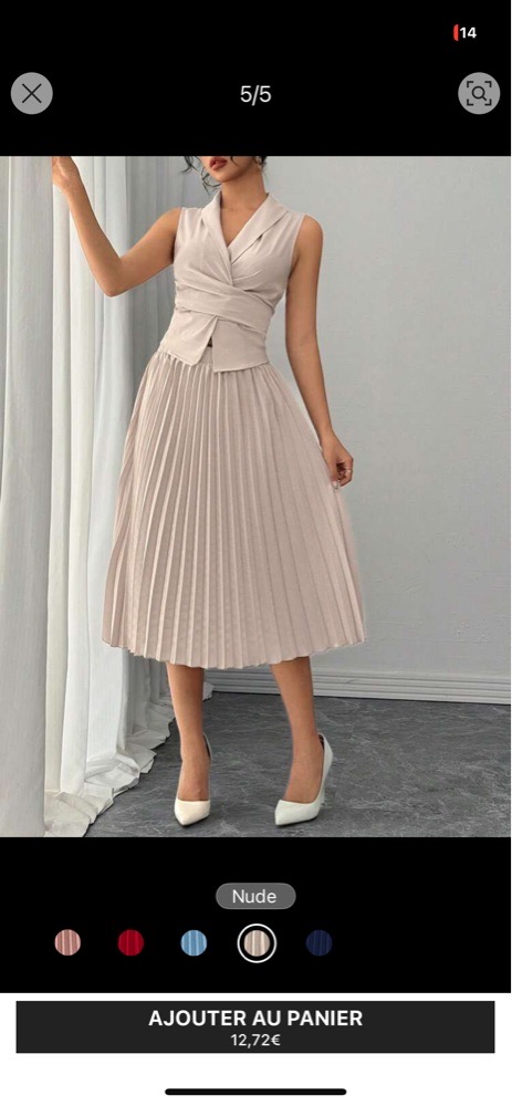 Jupe dispo taille standard 
