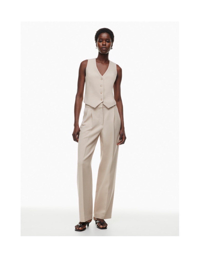Costume beige femme 