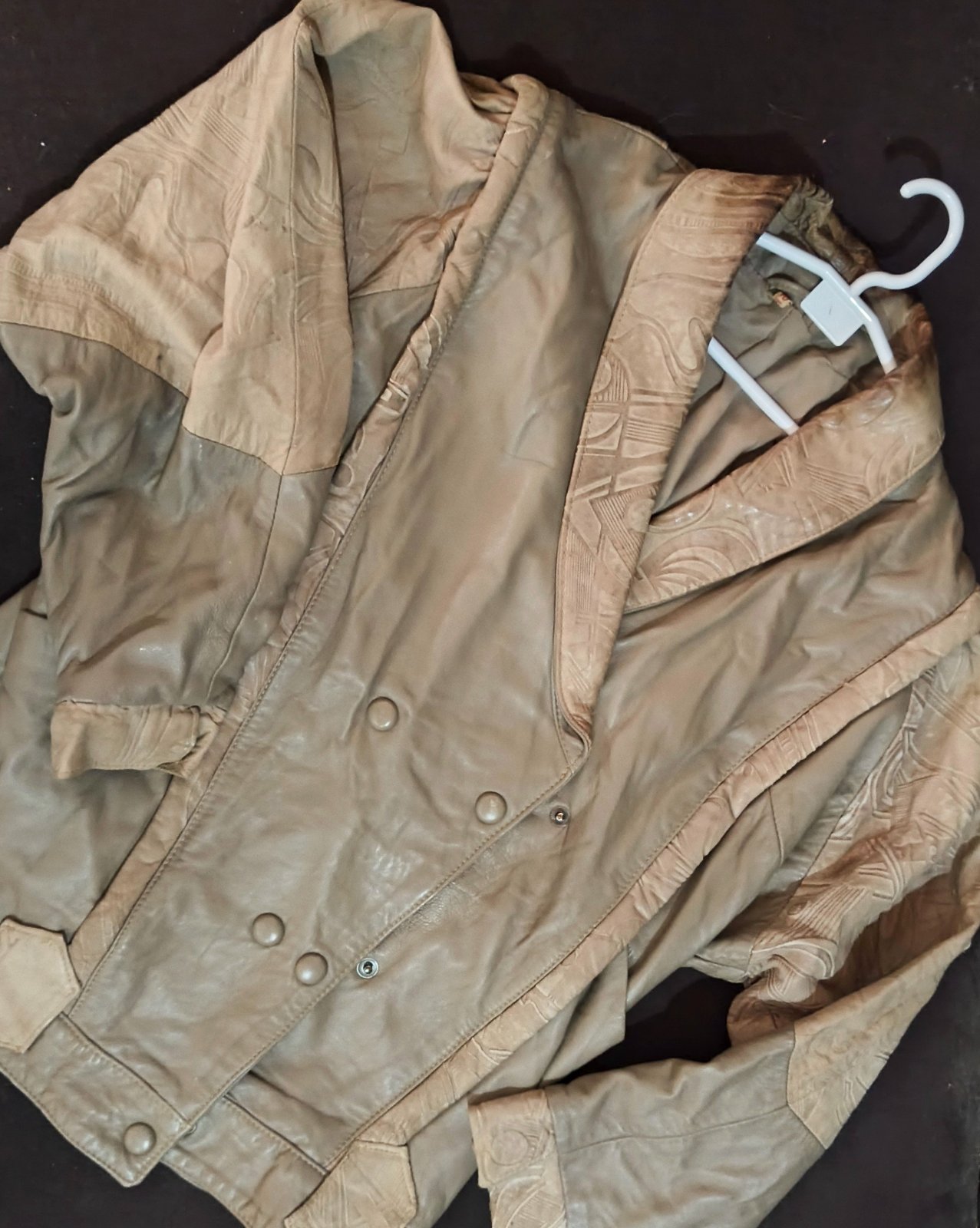 Veste en cuir 