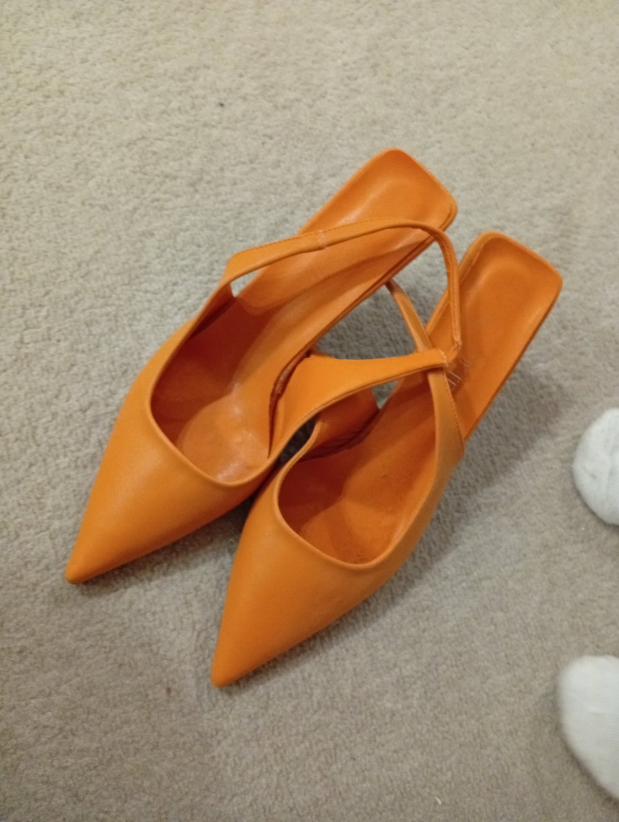 Escarpin orange