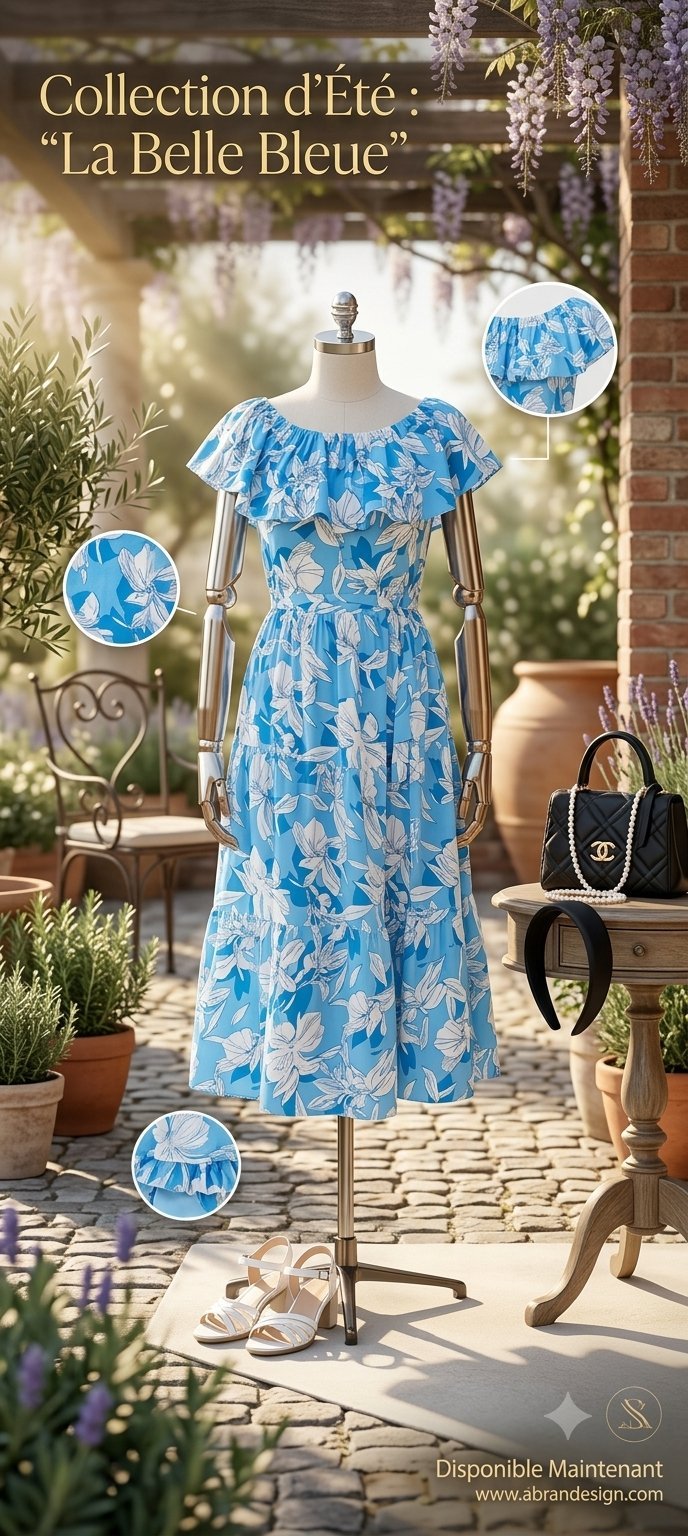 Robe florale