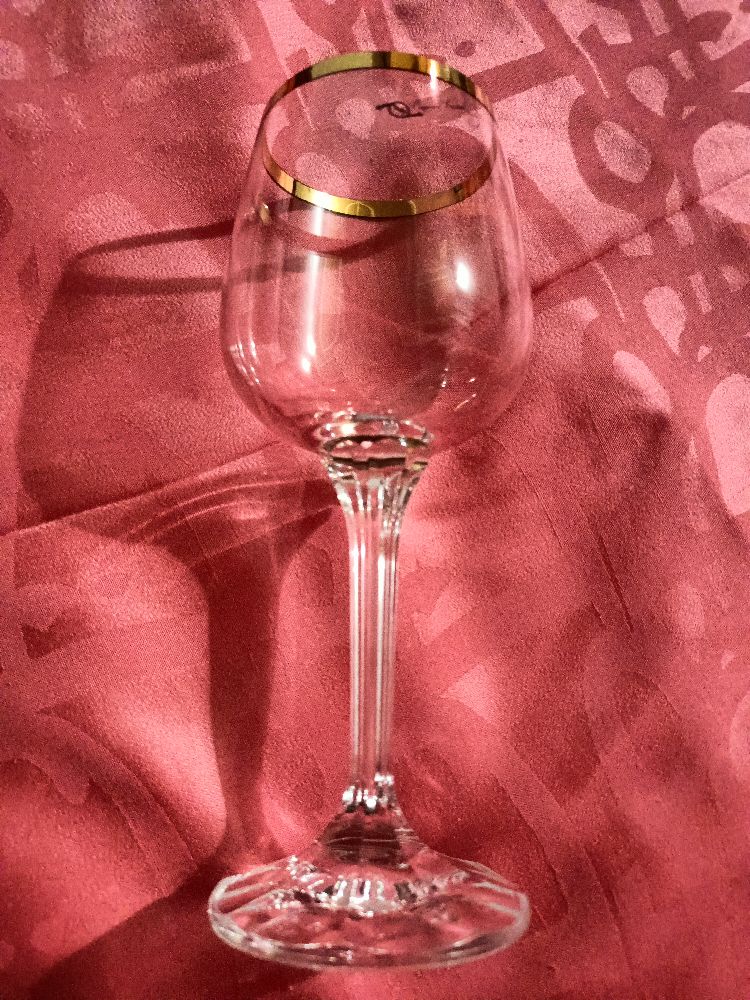 12 coupe en cristal