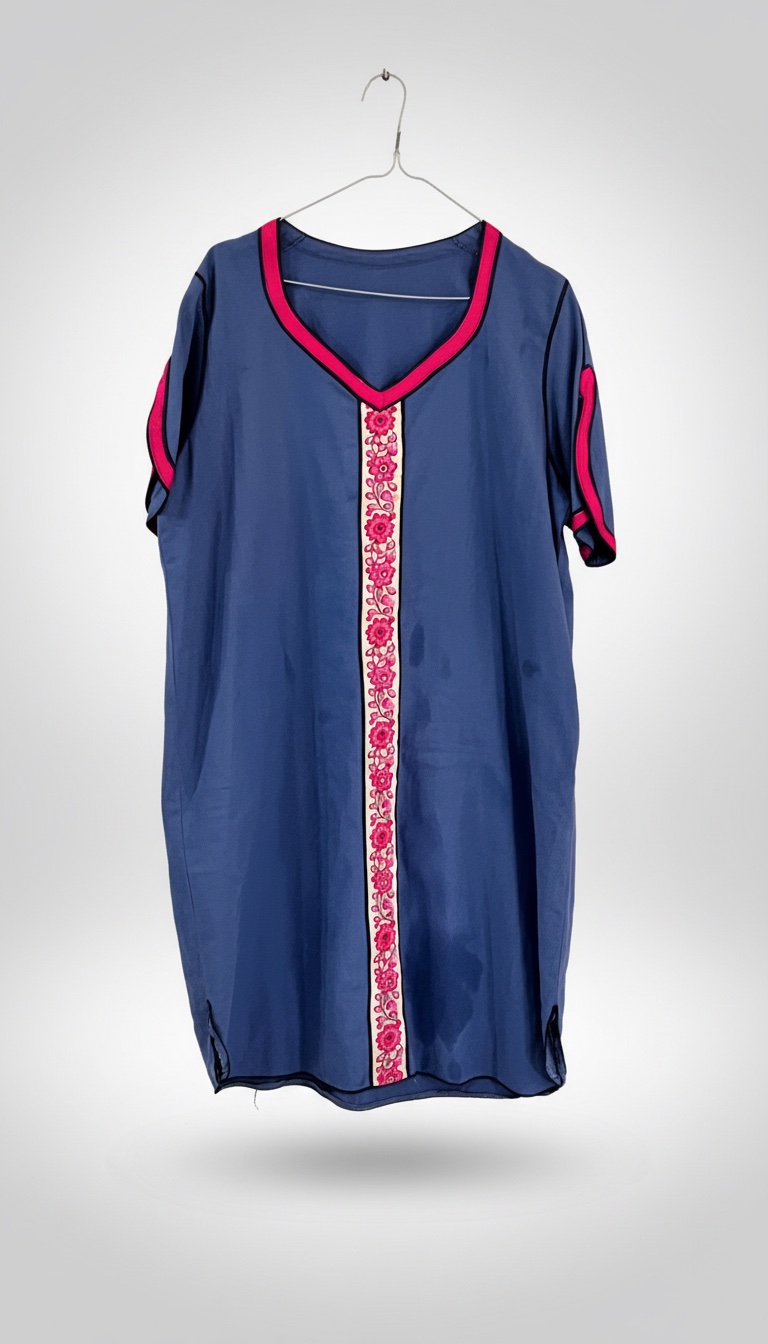 Petite robe en lin style jebba