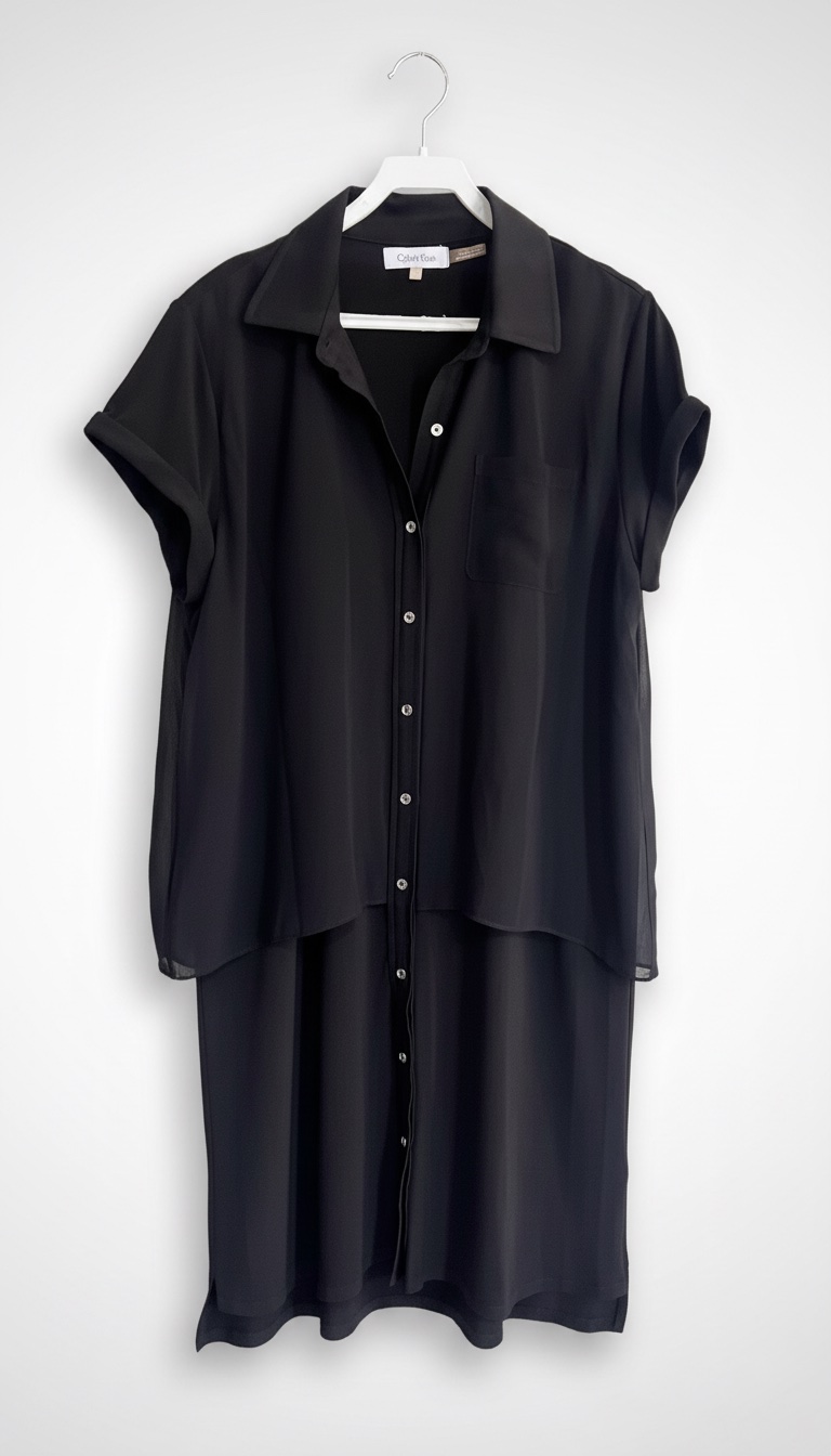 Robe noire calvin klein