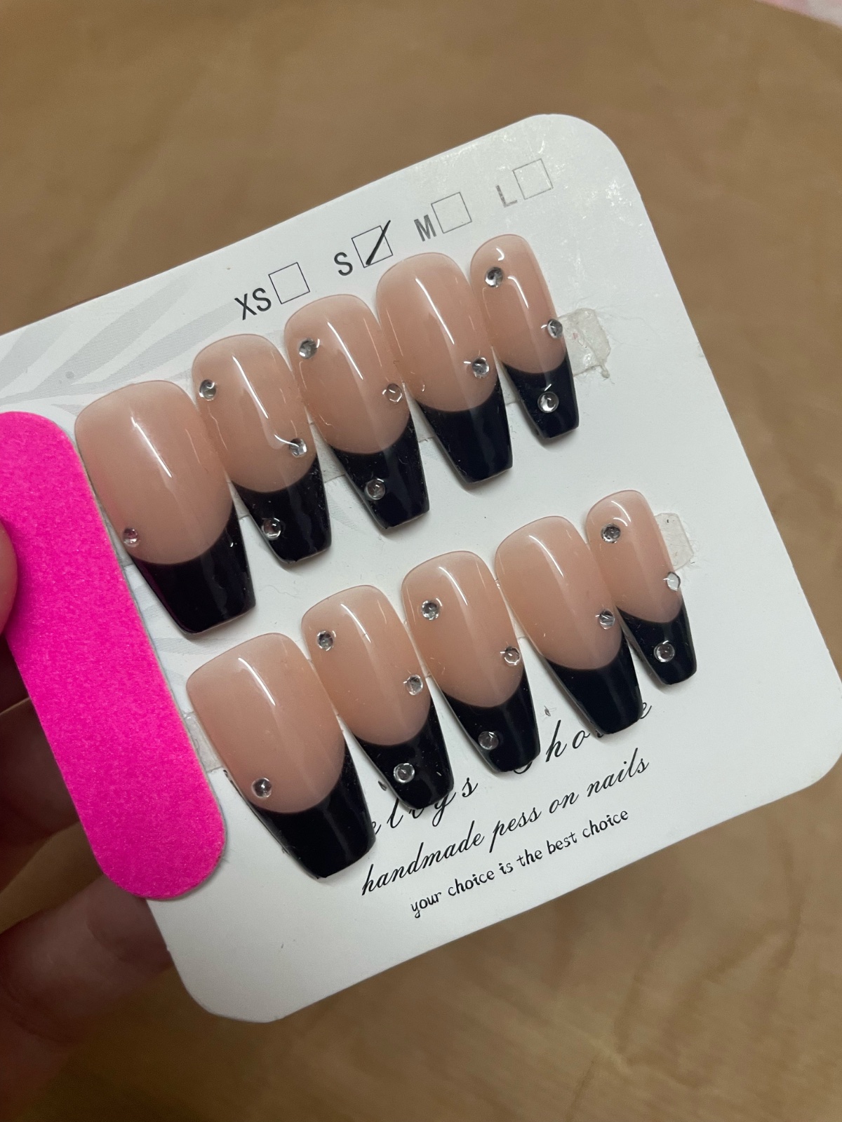 Press on nails shein non porté