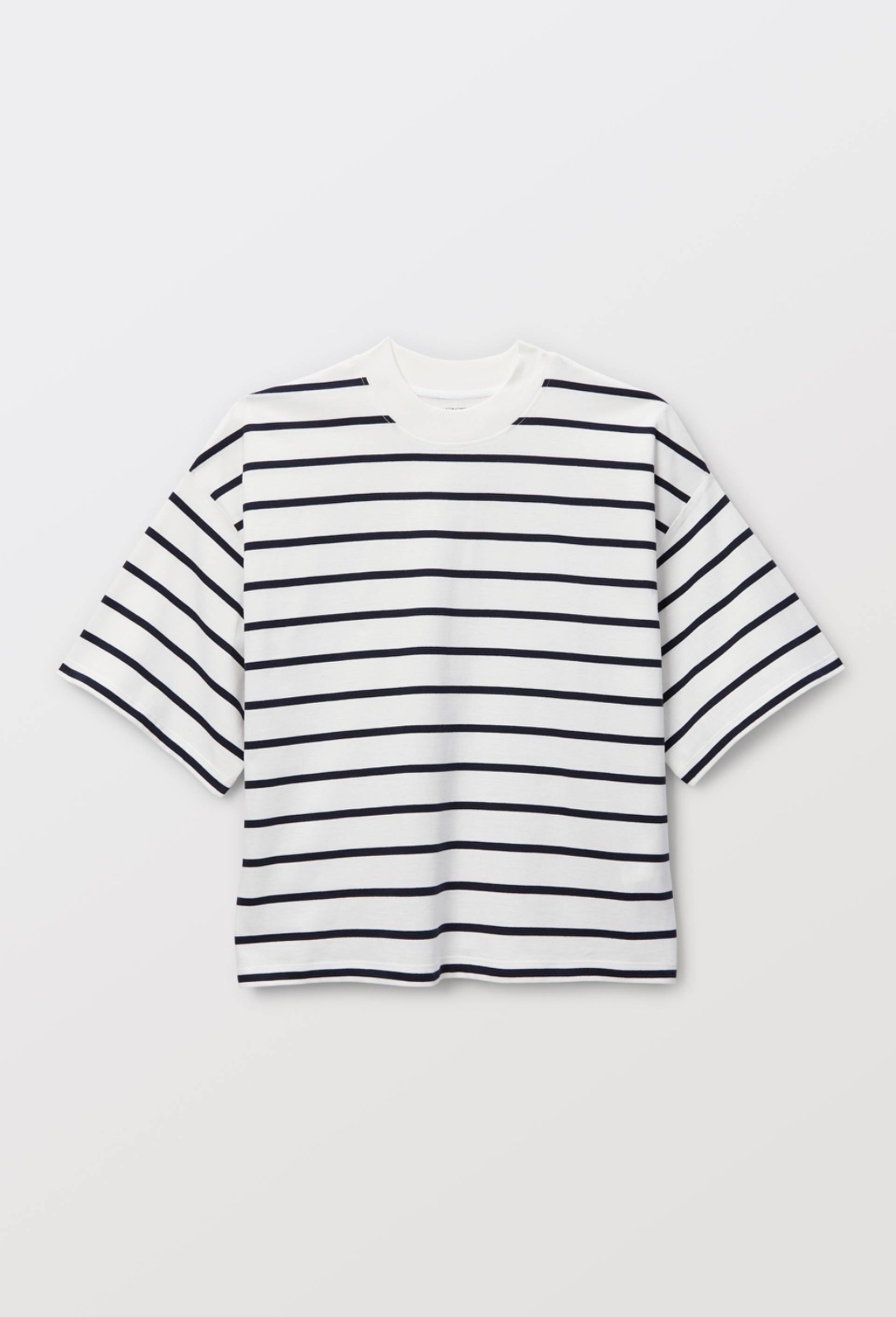 T-shirt manches courtes marinière en coton BIO