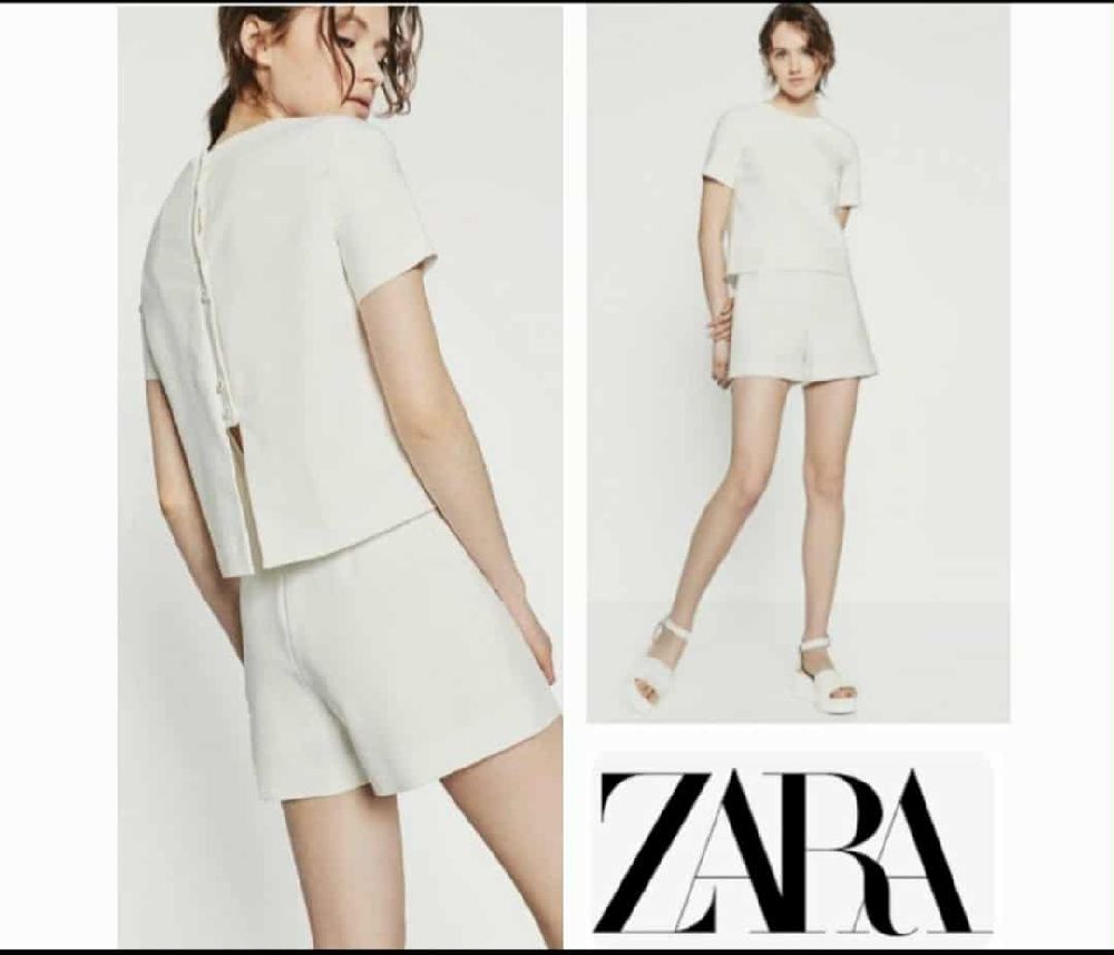 Je vends cette belle combinaison short zara 