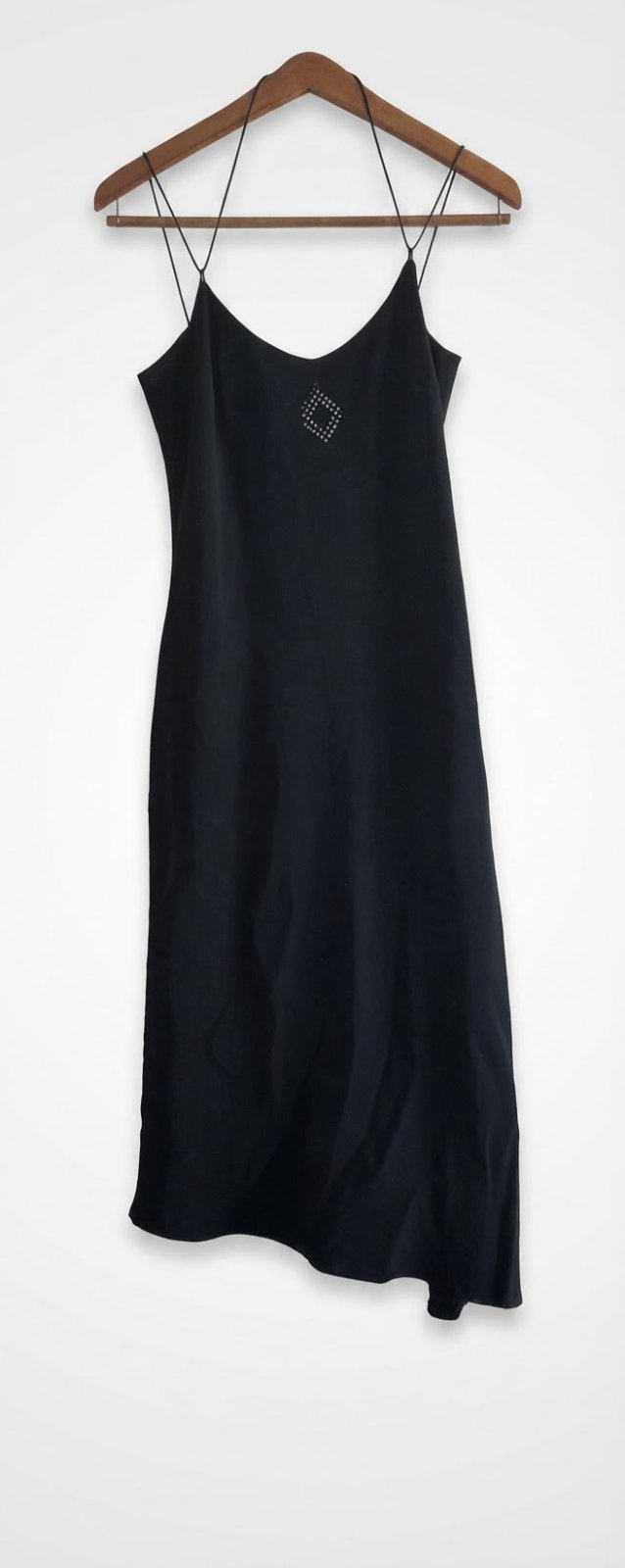 Belle robe trapèze noir
