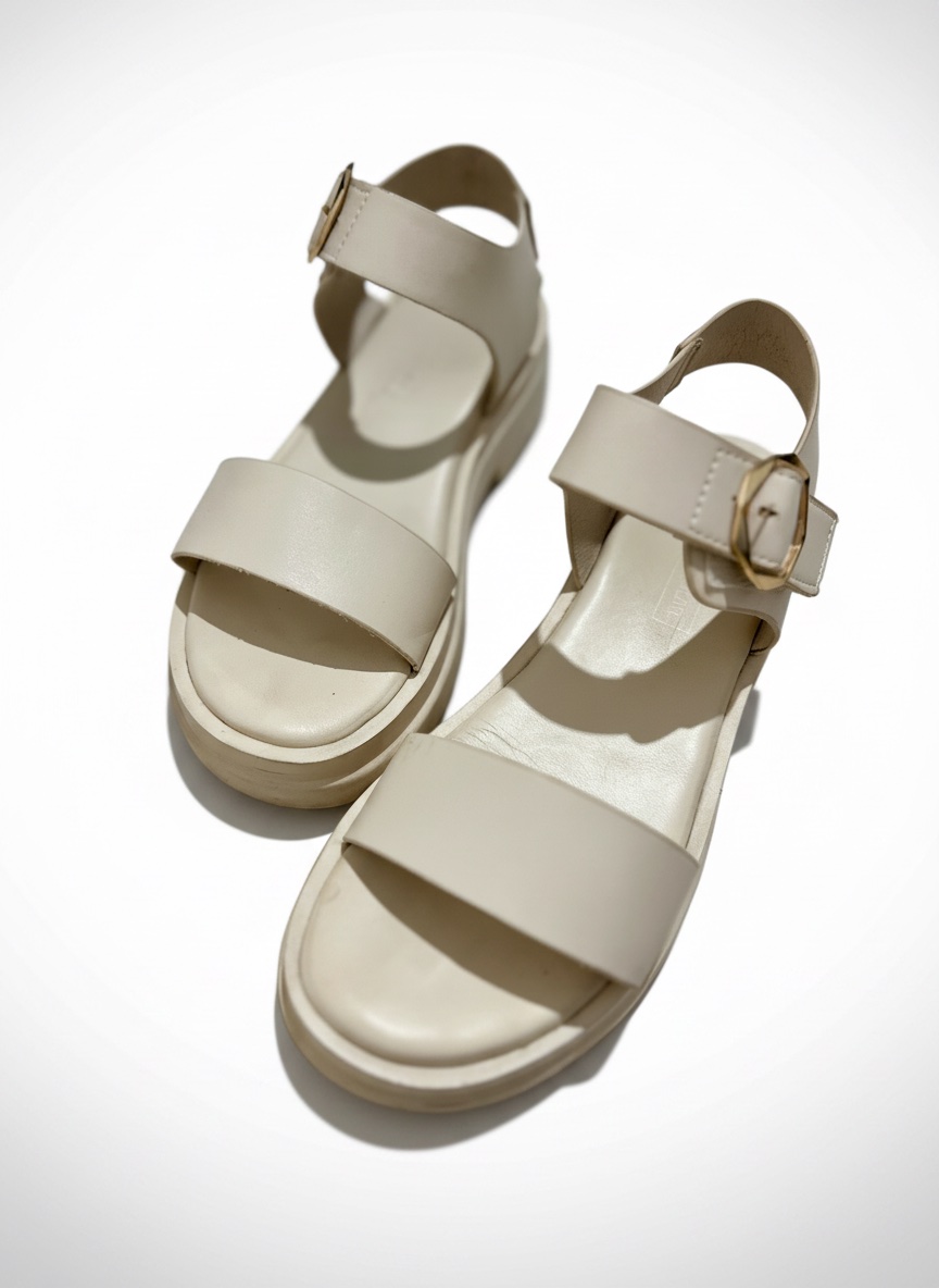 Sandale beige 