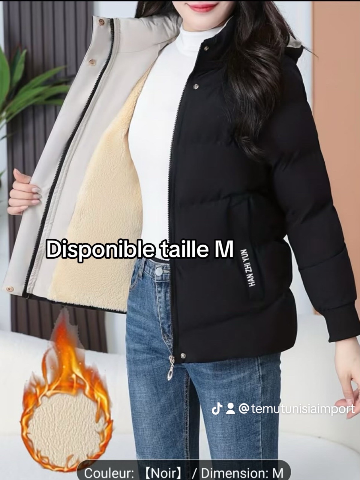 Manteau noir 