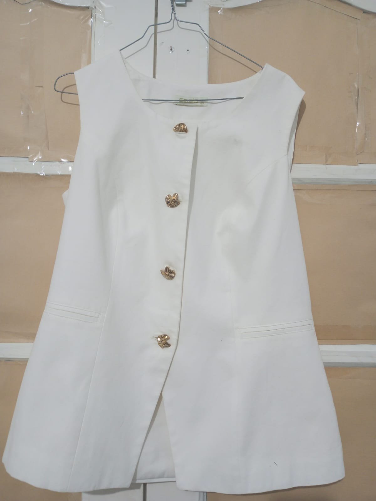Cardigan blanc 