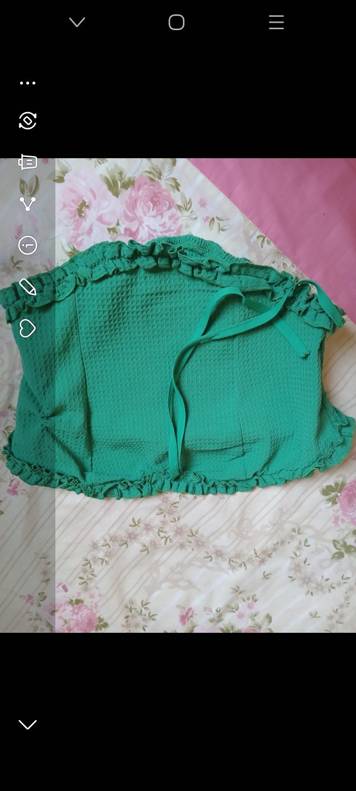 Top vert gazon shein 