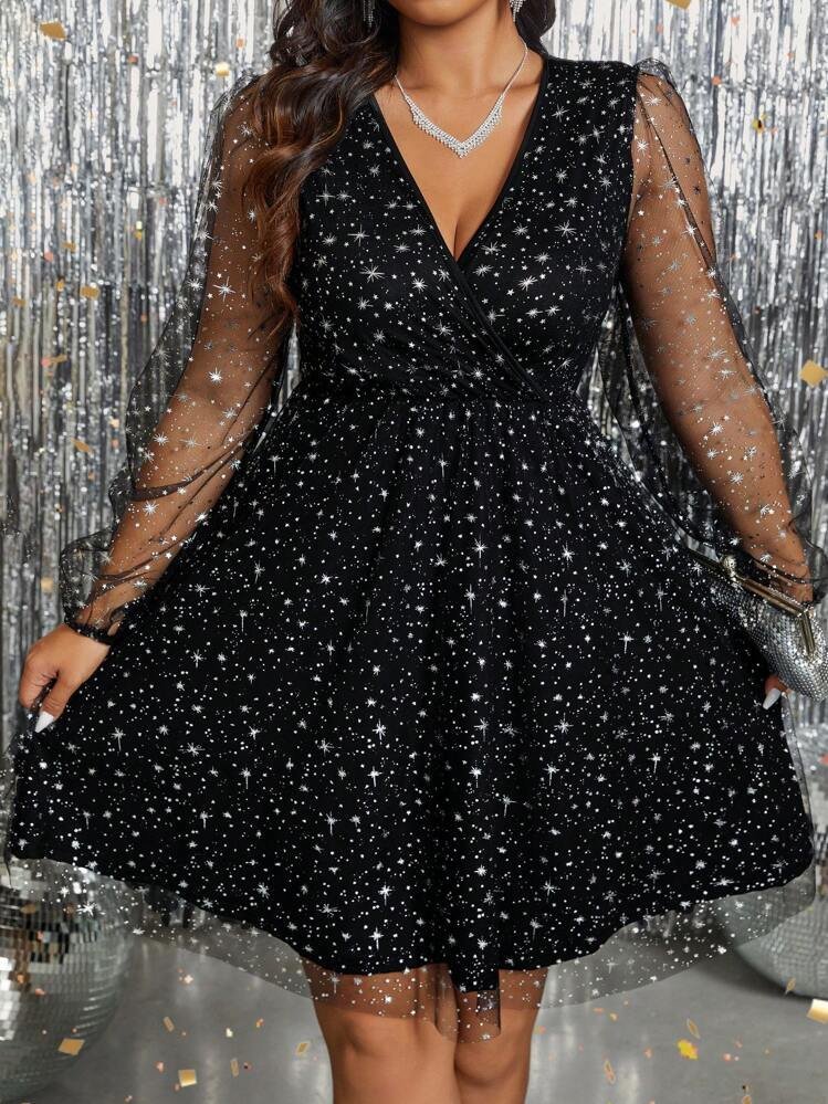 Joli robe  bling  bling shein to9telll