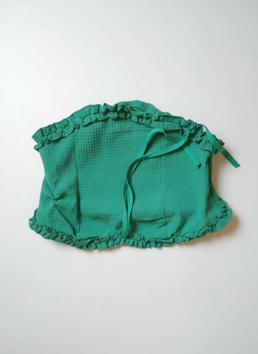Crop top shein vert 