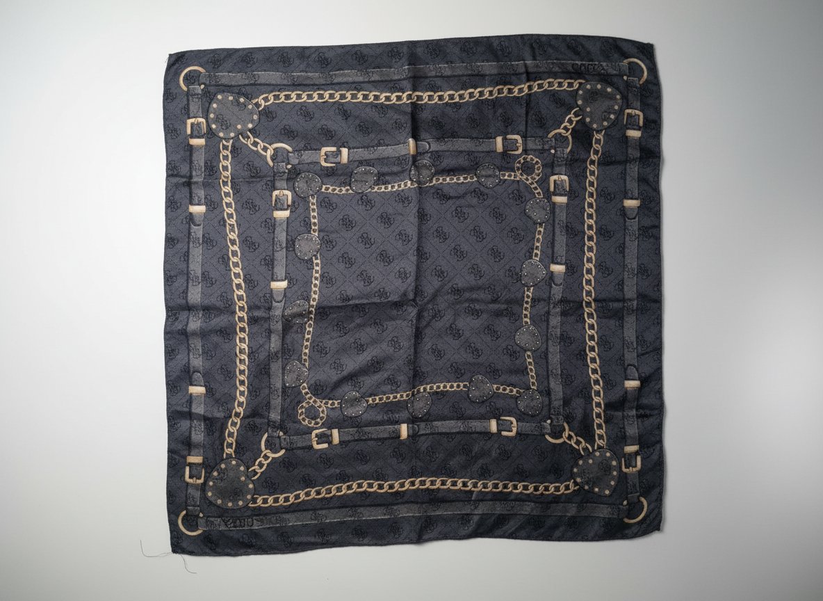 Scarf guess authentique 100% soie