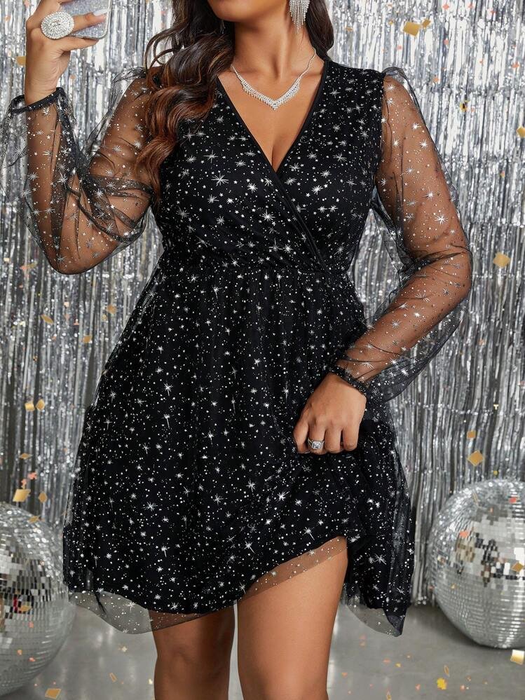 Robe soirée  bling  bling to9tel shein