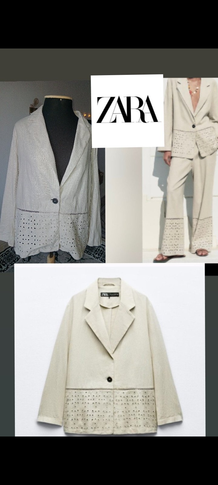 Vest blazer zara 9àmraya novelle collection 2026