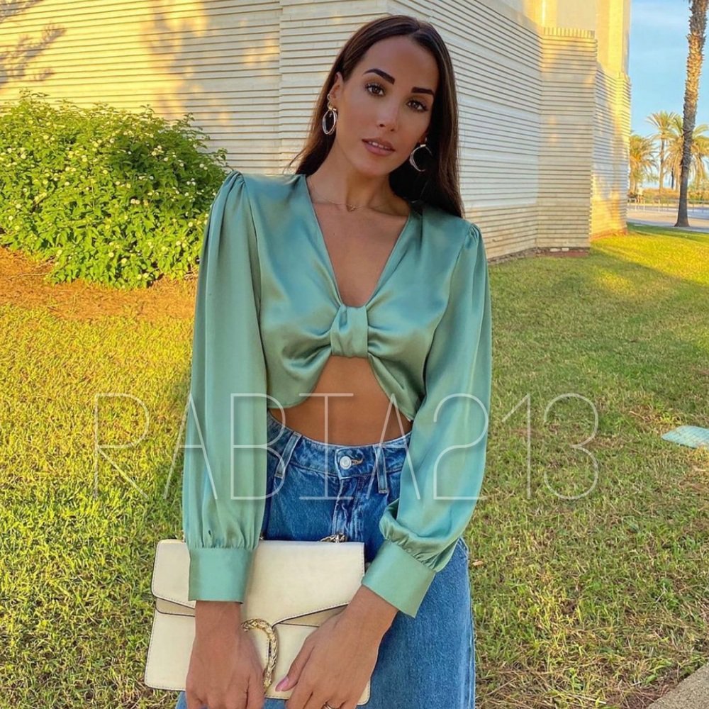 Blouse zara satiné 