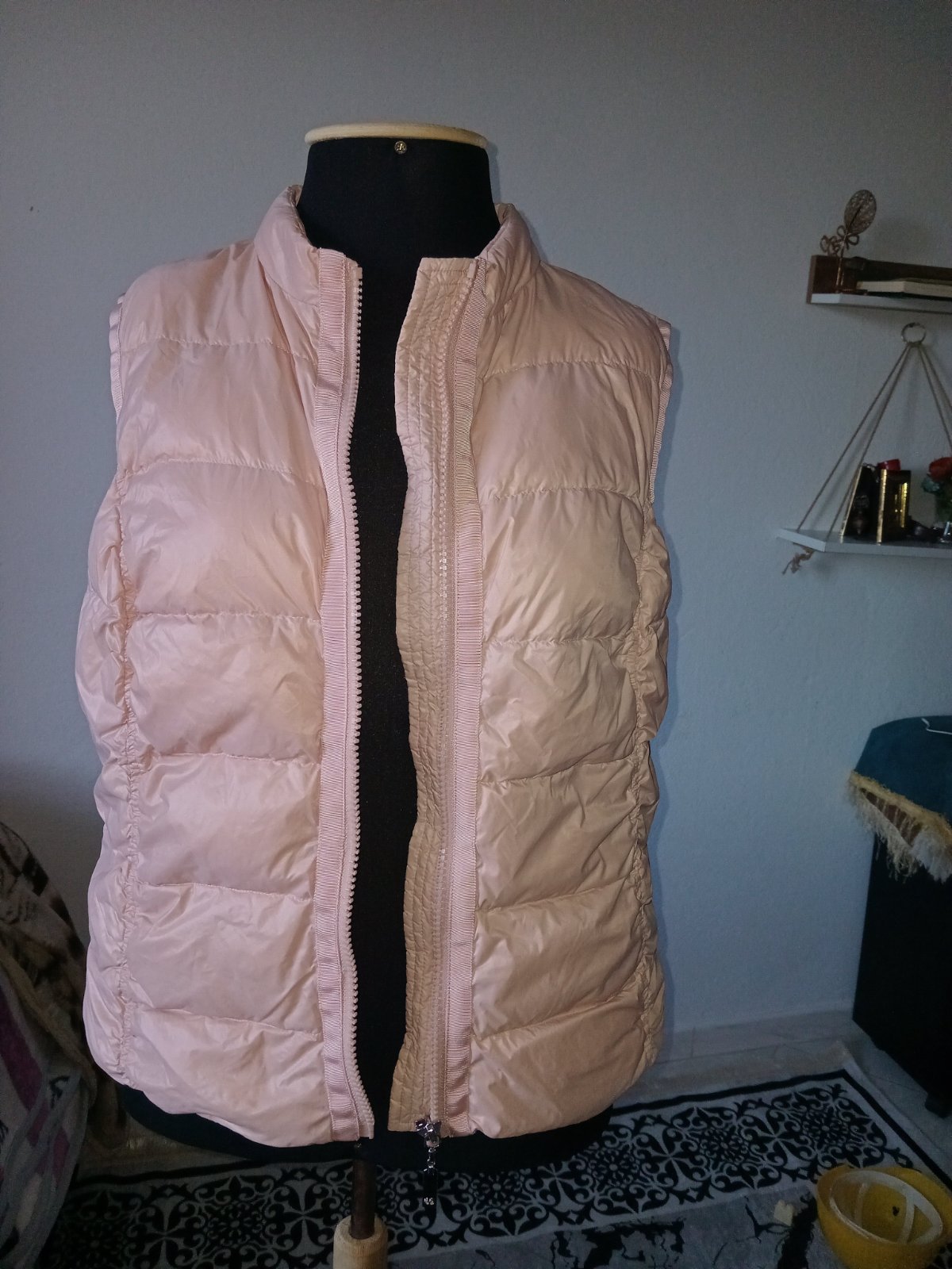 Gilet escada authentique  rose poudré 