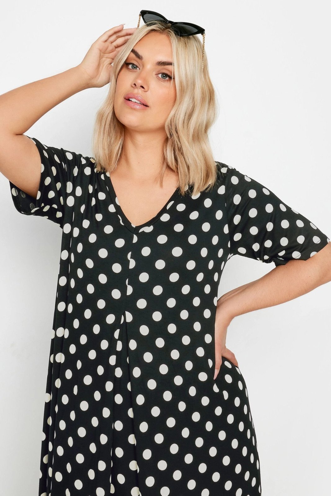 Joli robe  zara polka dots 