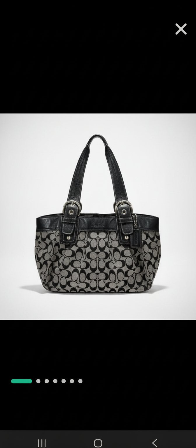 Sac a maîn coach authentique avec code serie 