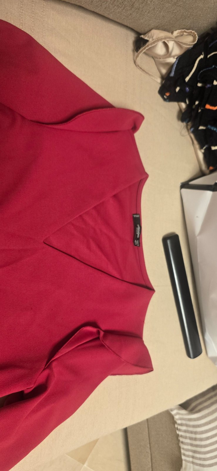 Robe rose foncé