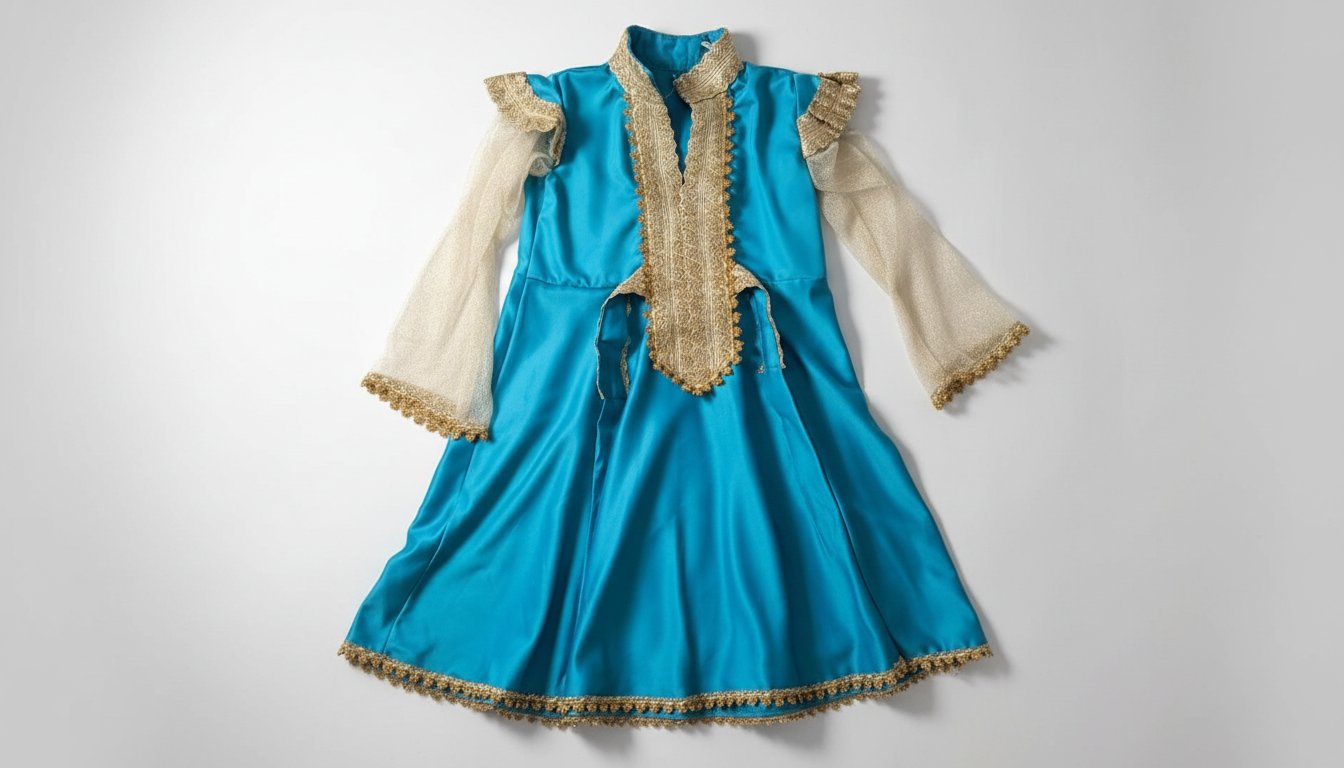 Robe traditionelle pour fille .tlabes 6 snin 7 snin