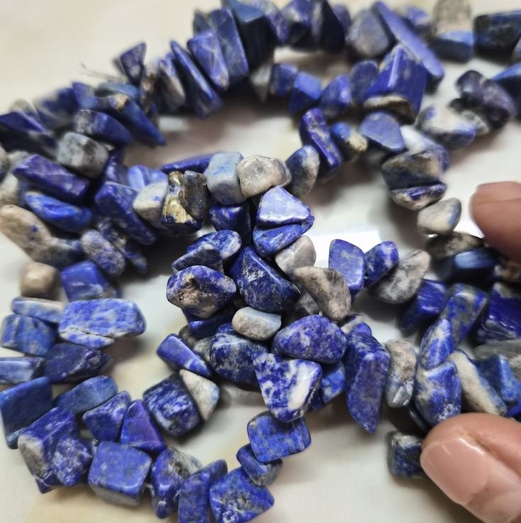 Lapis lazuli pierre originale 